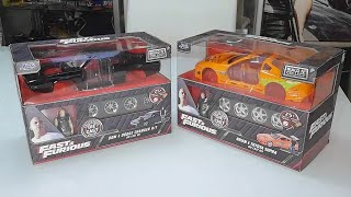 Fast Furious 1 24 Build N Collect Toyota Supra Dodge Charger Die Cast Kit