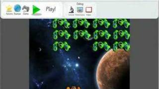 Popfly Game Creator: Build a Space Shooter game screenshot 5