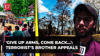 'Give up arms, come back…': Brother of active terrorist appeals as he casts his vote in Sopore