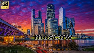 4K VIDEO - MOSCOW, RUSSIA - FOR EXPLORATION AND RELAXATION
