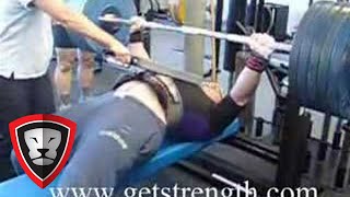 Getstrength.com 220kg Single Block Press