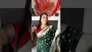 From snack spills to saree twirls ✨ #MomLife #SareeGirl #IndianMom #GlowUp #SareeNotSorry