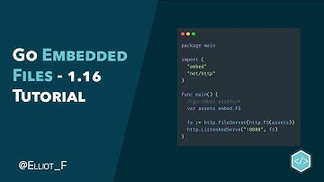 Go 1.16 Embeded Files Tutorial - BETA Feature