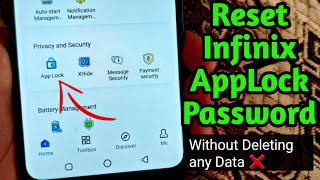 How to Reset Applock Password on Infinix - Applock ka password bhul jane par kya kare screenshot 4