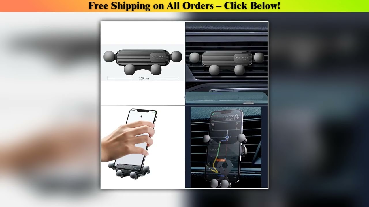 Car Mobile Phone Holder for Mitsubishi Outlander 2022-2024 (12.25in) GPS Bracket Navigation Stand