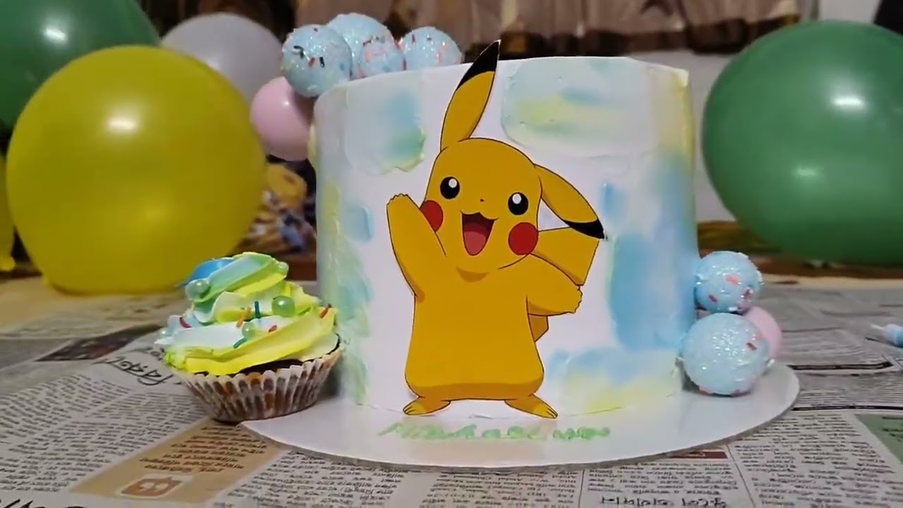 Pikachu cake