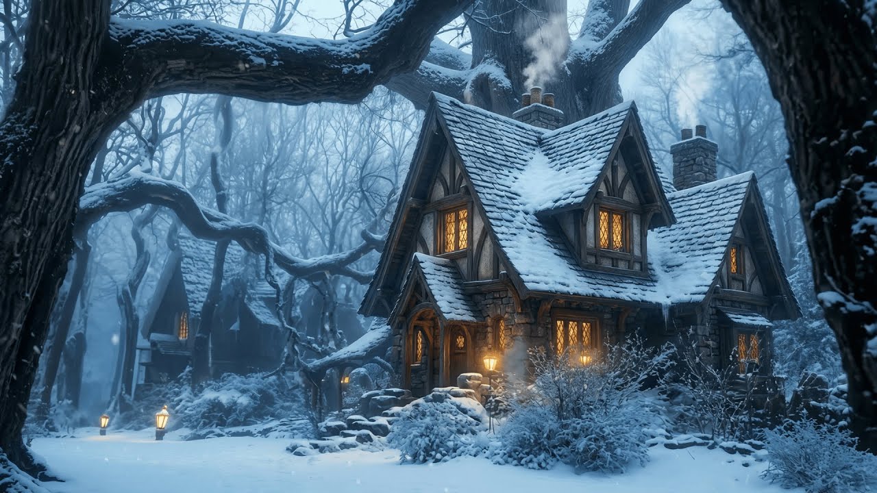 Mystic Celtic Winter Cottages — Medieval Celtic Winter Ambience for Sleep, Relax, Study & Meditation