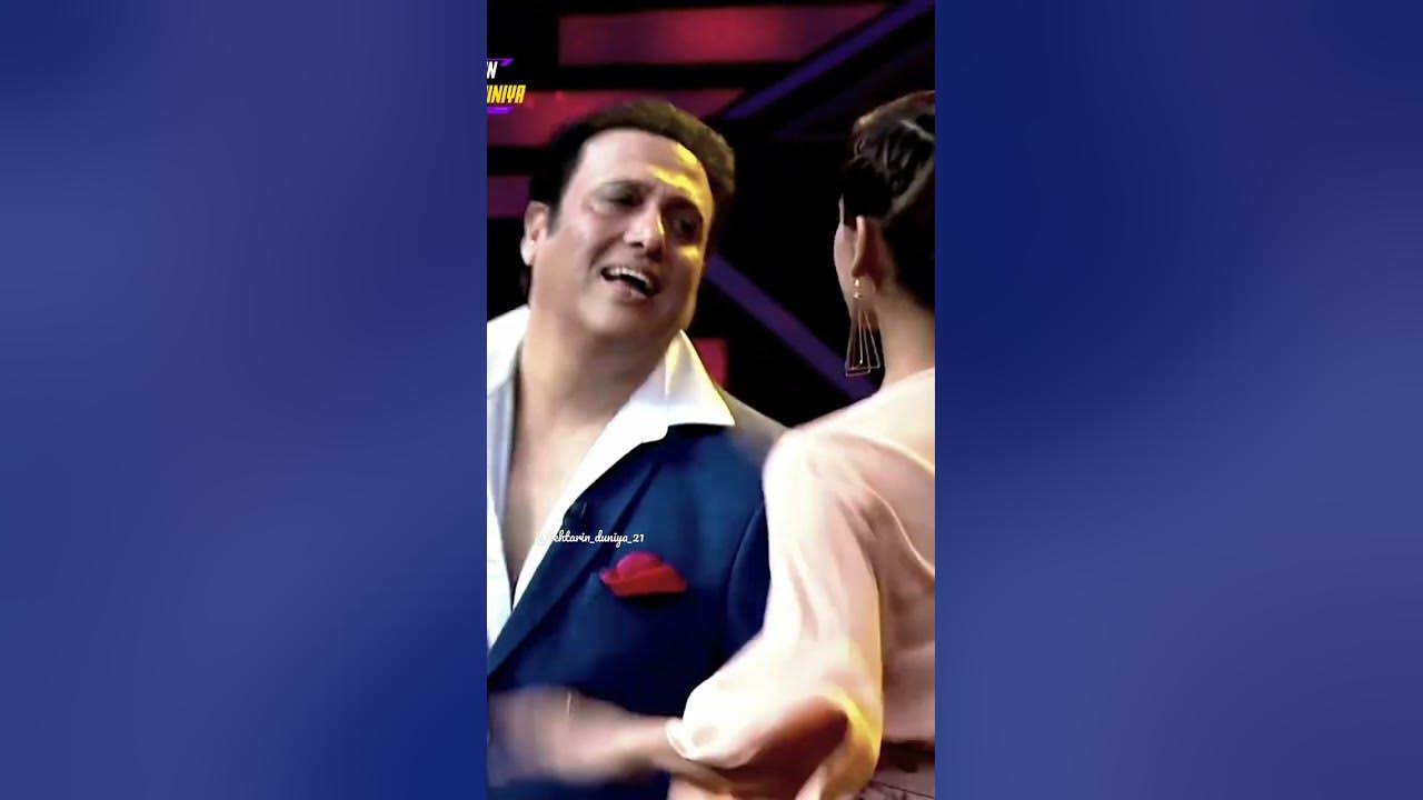 Husna Hai Suhana ❤️ Govinda And Shakti Mohan Dance 🥰 WhatsApp Status Full Screen 4k 🎧 #shorts