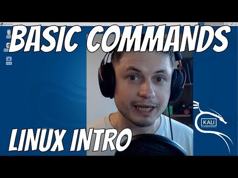 Capa de Kali Linux Basic Commands - Introduction to Linux