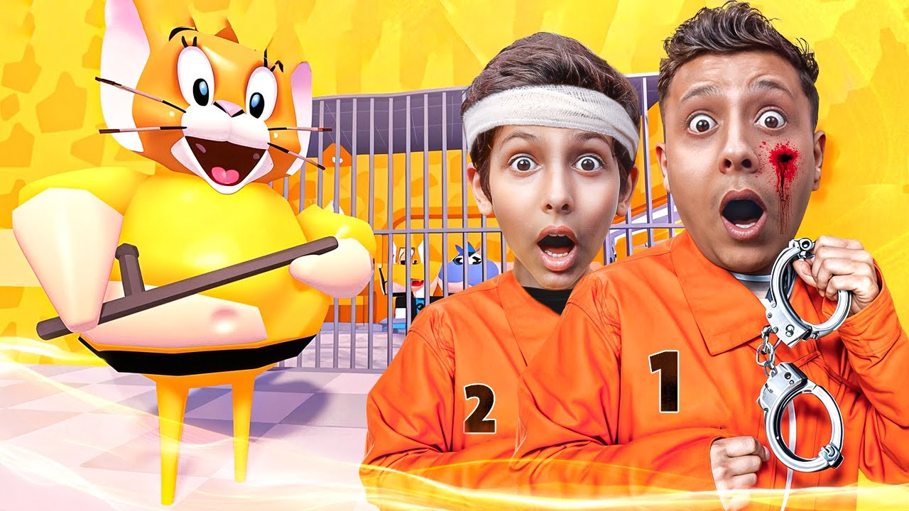 توم وجيري الاشرار حبسوا ليث وكرم | ROBLOX