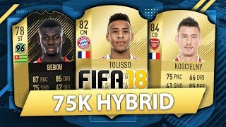 Overpowered 75K Hybrid W Beast Inform Fifa 18 Squad Builder