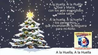 Video thumbnail of "A la Huella, A la Huella (con Letra)"