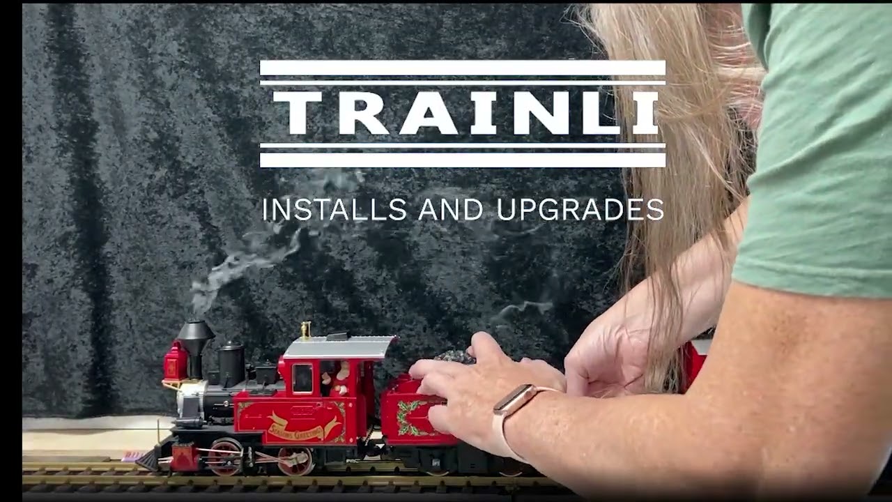 LGB 20171 Christmas themed Stainz with powered tender brought to life with Zimo