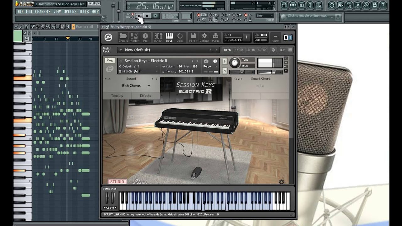 Instrumentos Virtuales | E-Instruments Session Keys Electric R | Clases ...