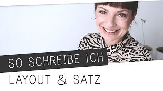 So Schreibe Ich Layout Und Buchsatz