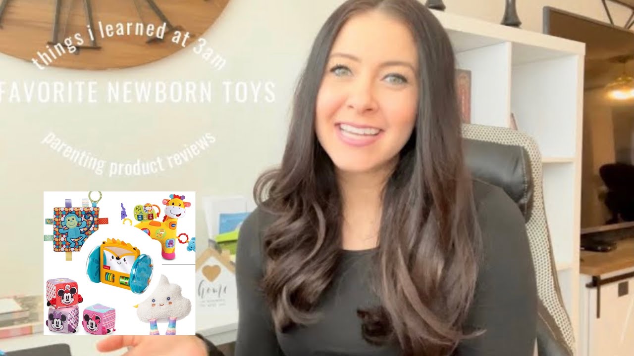My favorite newborn toys (0-6mo) : best toys with development benefits