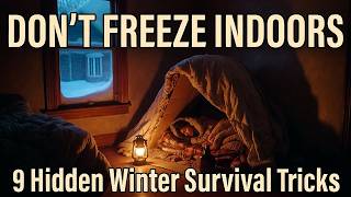 Don’t Freeze Inside Your Own Home – 9 Cold Weather Survival Secrets Most Preppers Still Miss