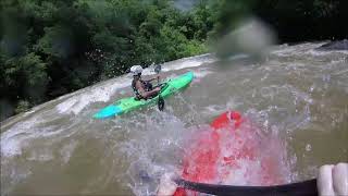 Middle Ocoee 3,000 CFS Whitewater Kayaking