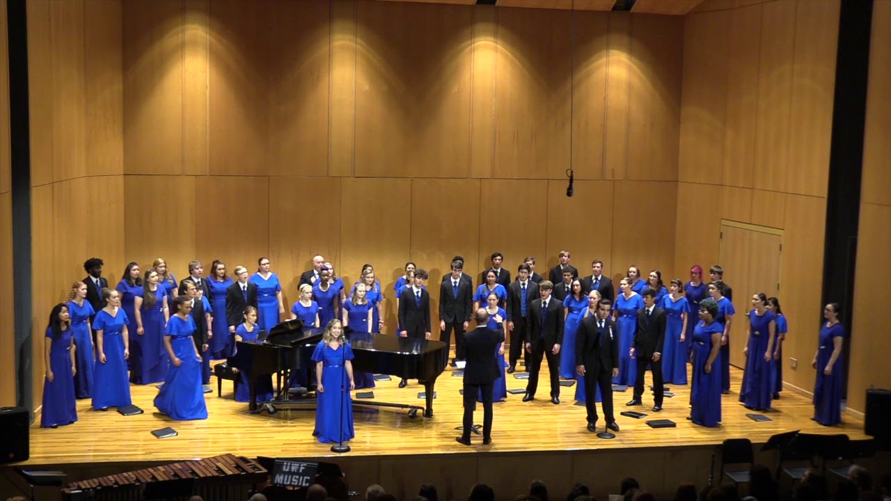 Cells Planets - Erika Lloyd, arr. Peterson - UWF Singers, Dr. Peter Steenblik