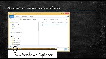 Manipulando arquivos com o Excel