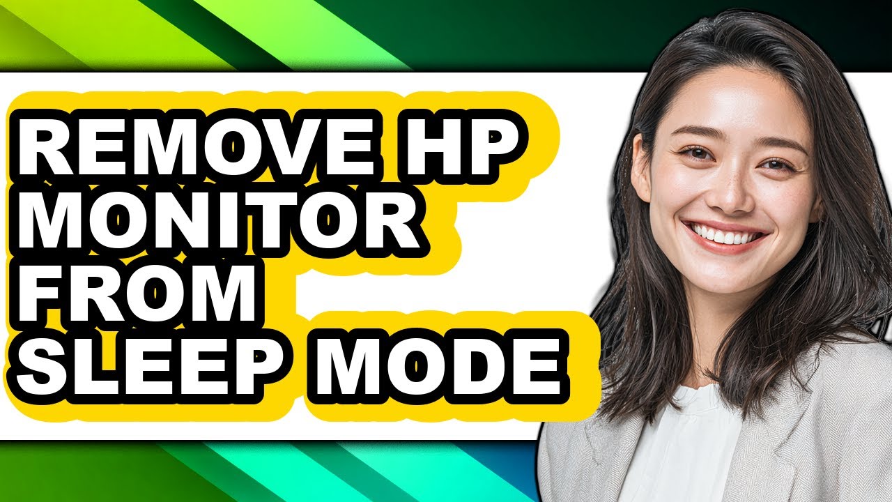 How to Remove Hp Monitor from Sleep Mode (updated)