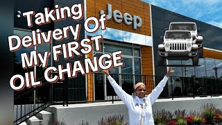 Taking Delivery of FIRST OIL Change |The SERVICE Was AWESOME…