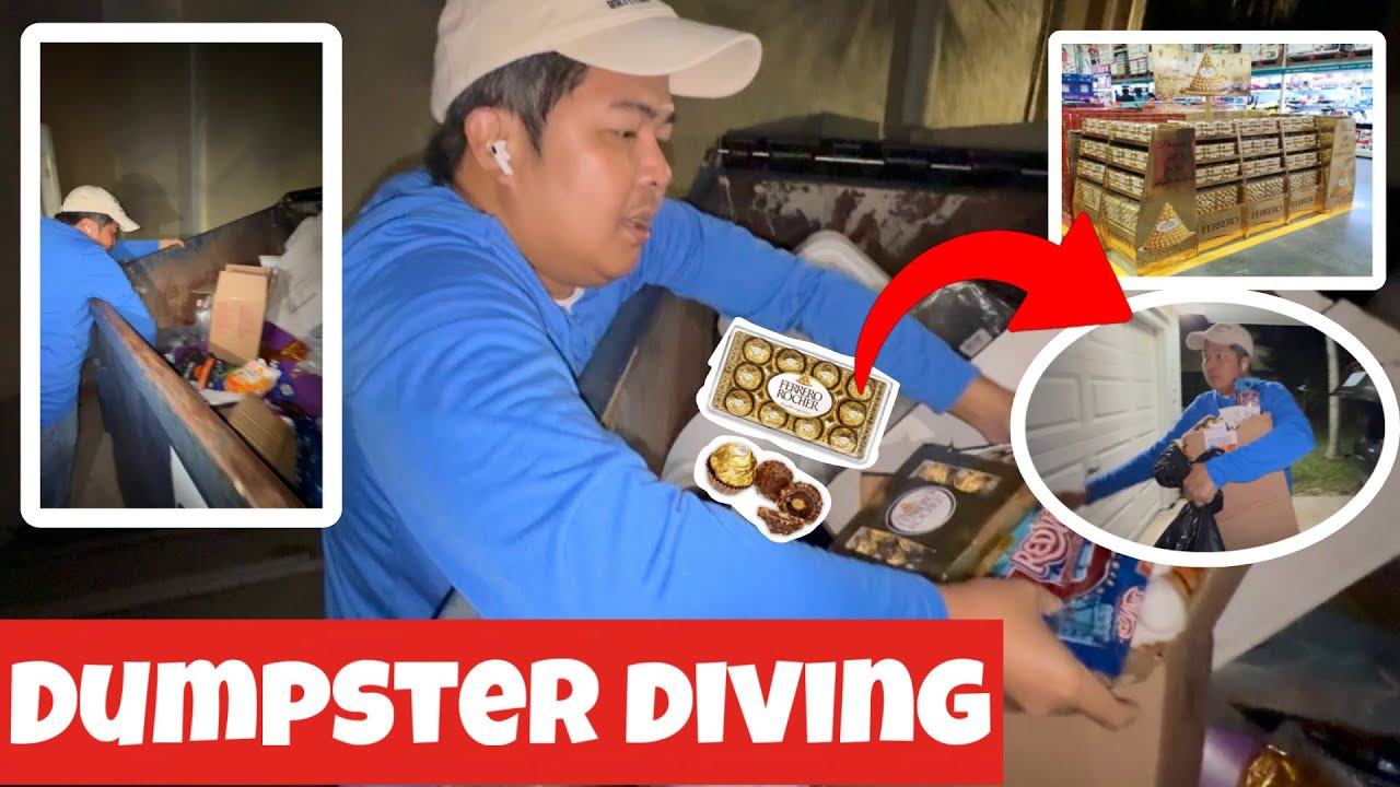 Dumpster Diving: Mamahaling Chocolates Tinapon 😭 Nabili Na Ang Pangarap Sa Pamilya | Euhannes & John