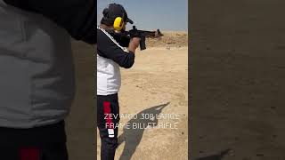 ZEV .308 LARGE FRAME BILLET RIFLE FIRE TEST PART 2
