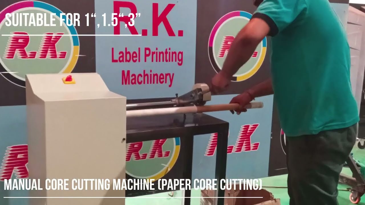 Manual Core Cutting Machine (Paper Core Cutting)