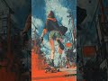 Dystopian Skateboard Scene Made from One Photo