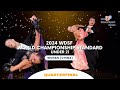 2024 WDSF World Championship Standard Under 21 Quarterfinal | Wuhan (CHN)