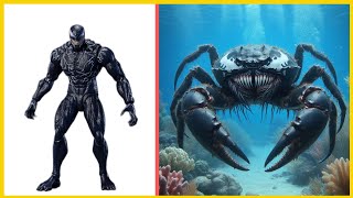 AVENGERS as CRAB VENGERS ✴️ All Characters (marvel & DC) 2024