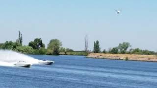 Badass side by side 100MPH Big Cat poker run