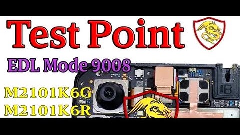 Redmi Note 10 Pro Max Test Point For EDL 9008 Mode – Reboot Into EDL Mode #GSM_Free_Equipment