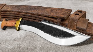 I Made A Huge Knife That Can Chop Off Even An Entire Log! by Knives Project 18,530 views 4 months ago 10 minutes, 1 second