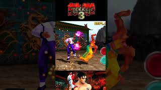 Tekken 3 All Players Power  || One Hit Move Tekken 3 #arcade #epsxe #android