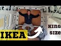 Cheap IKEA DIY King Size Bed Installed In VW Crafter Camper