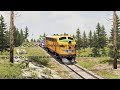 Trains vs Chain - Flatbed Transport Truck Rescue Stuck Cars - BeamNG.Drive | BeamNG Nation #55