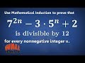 Proving Divisibility Statement using Mathematical Induction (2)