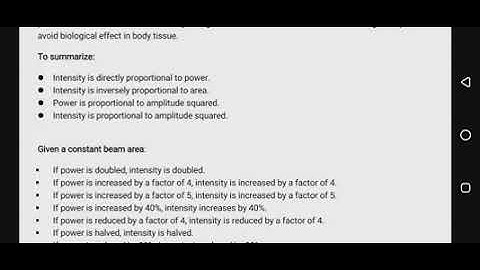 Amplitude, Power & Intensity - SPI lectures