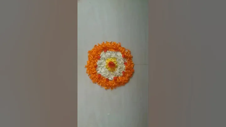 simple rangoli designs #shorts #shortsfeed #shortsvideo #rangoli  #viralshorts #viralvideo  #ayyappa
