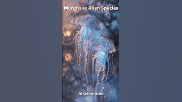 Months as Alien Species - AI Art #midjourney