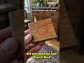 Don't oil that tabletop before the water drop test. A plastic-looking film won't take oil. You