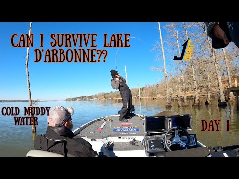 Lake D'Arbonne. Major League Fishing Stop#1 Day 1.
