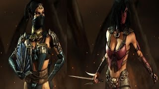 Mortal Kombat X Kitana Vs Mileena