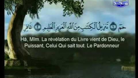 السديس و الشريم  سورة غافر