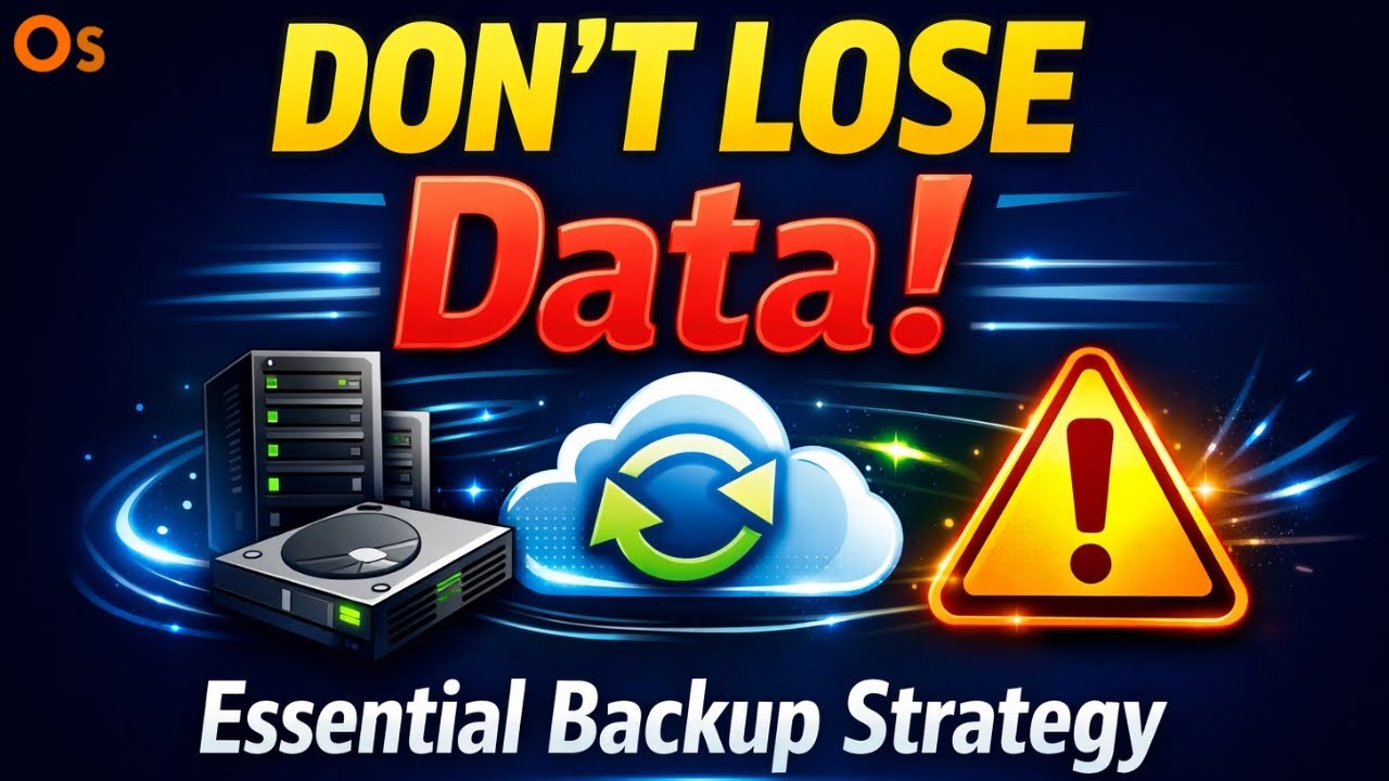 DON'T LOSE Data: The Essential Backup Strategy for Your Server @onliveserver