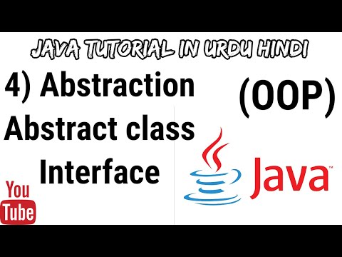 #23 Abstraction (Abstract Class & Interface) Java Tutorial