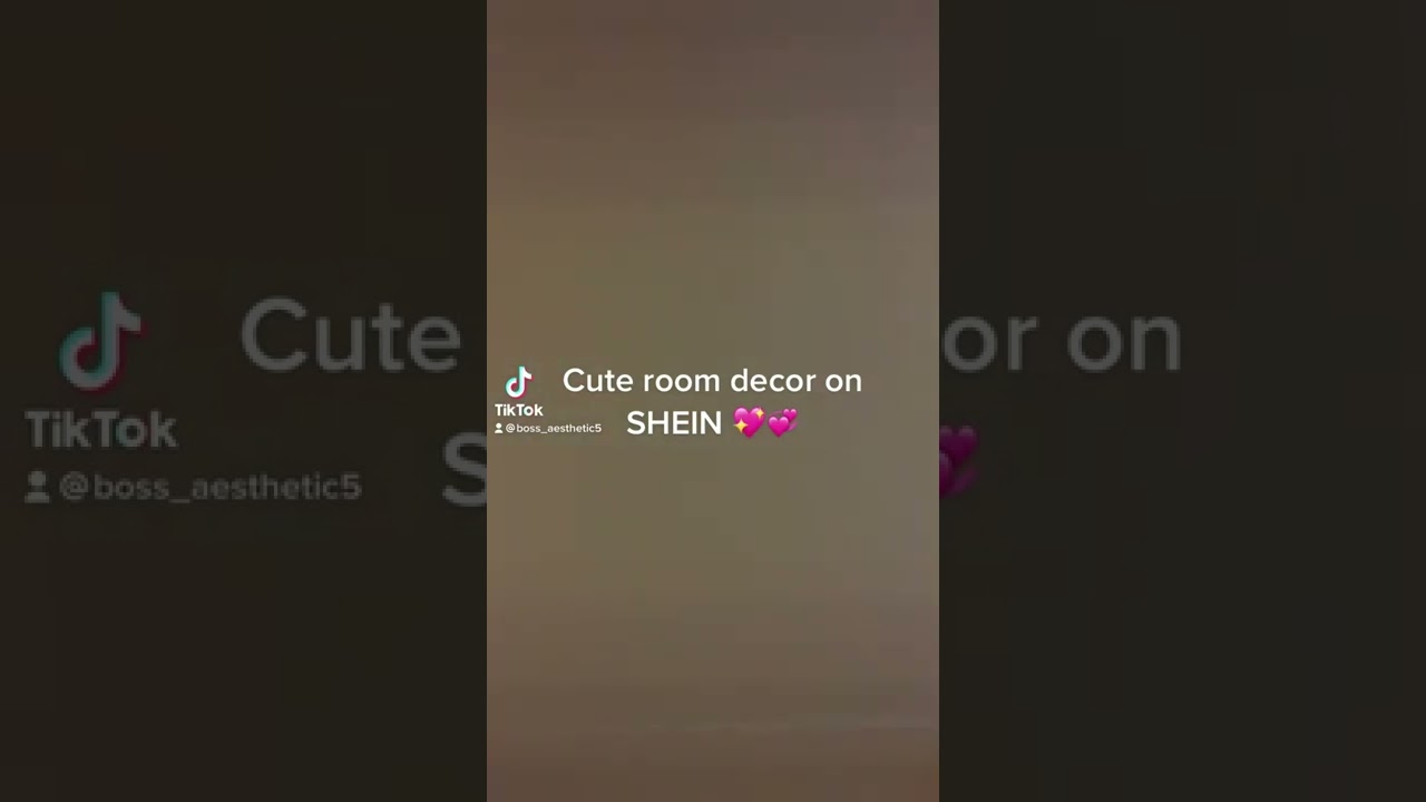Cute room decor on SHEIN