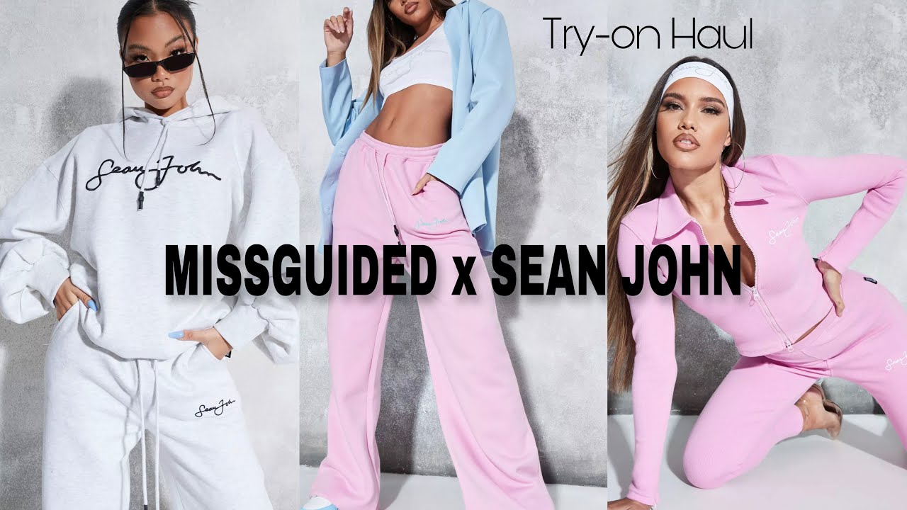 MISSGUIDED x SEAN JOHN unboxing & Try-on Haul 2021
